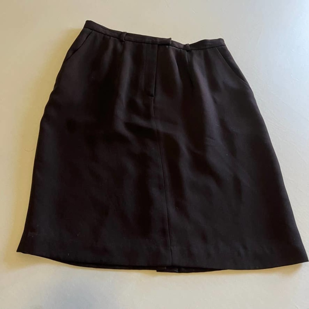 Grace Collection black A-line skirt 14